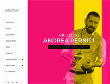 Tablet Screenshot of andreapernici.com